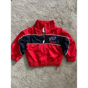 Buffalo Bills Team Apparel 24 Month Full Zip Jacket Red Unisex Embroidered